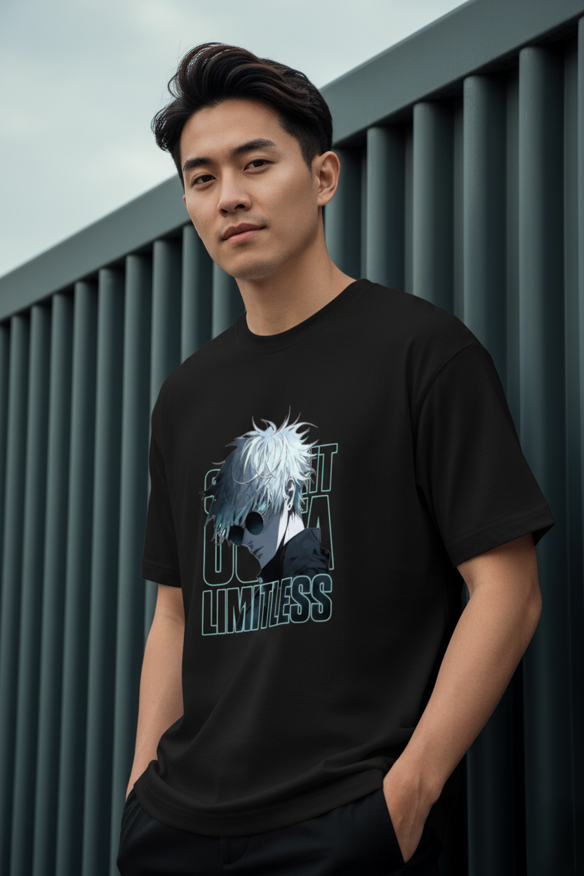"Limitless" Oversized  Men T-Shirt