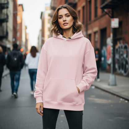 Whispering Blossoms Oversized Hoodie