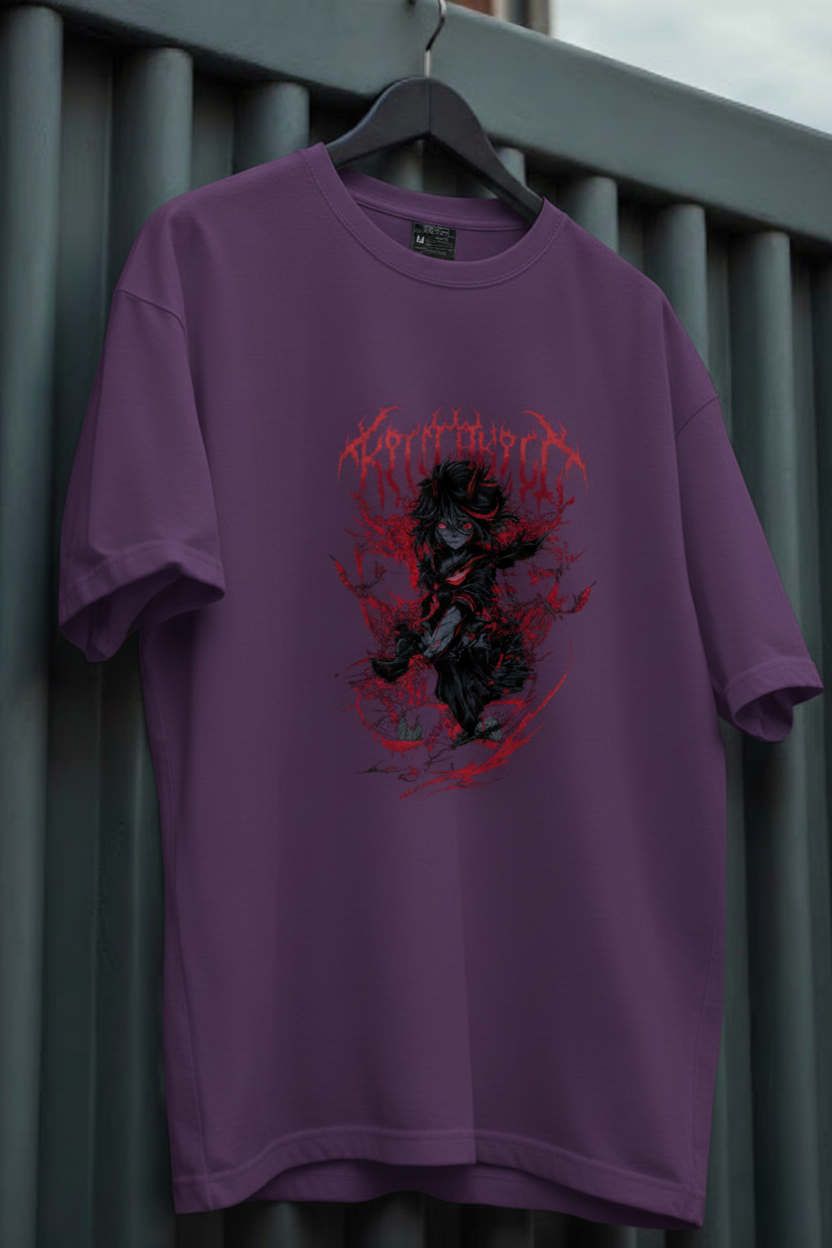 "Shadow Oni" Oversized T-Shirt
