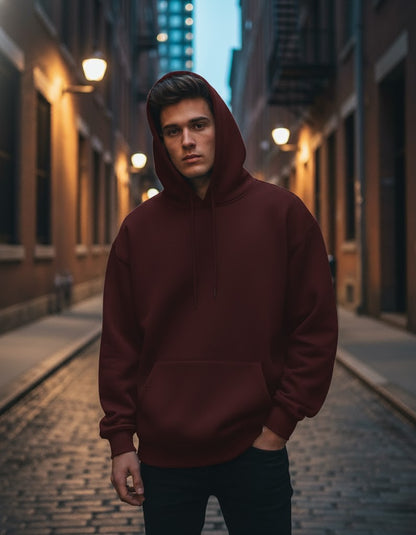 Crimson Halo Heavyweight Hoodie