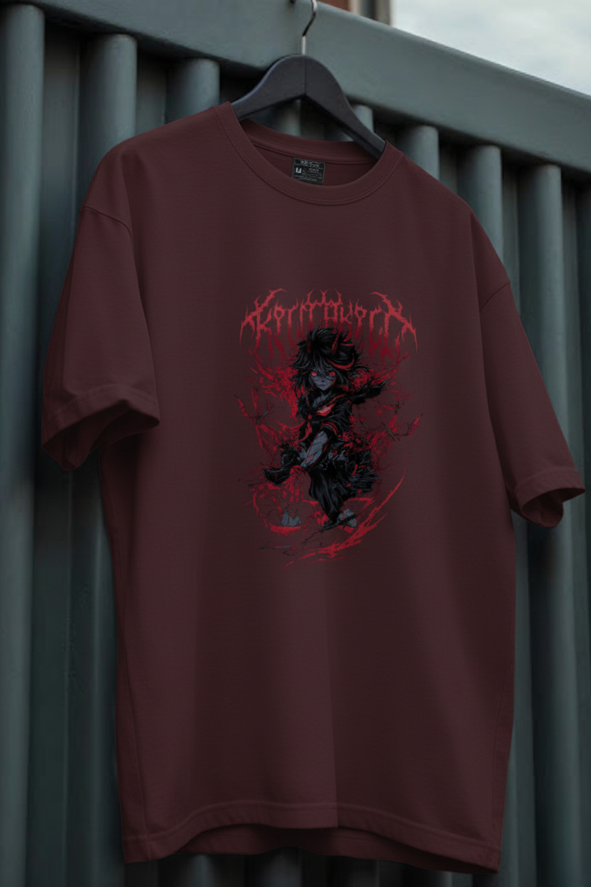 "Shadow Oni" Oversized T-Shirt