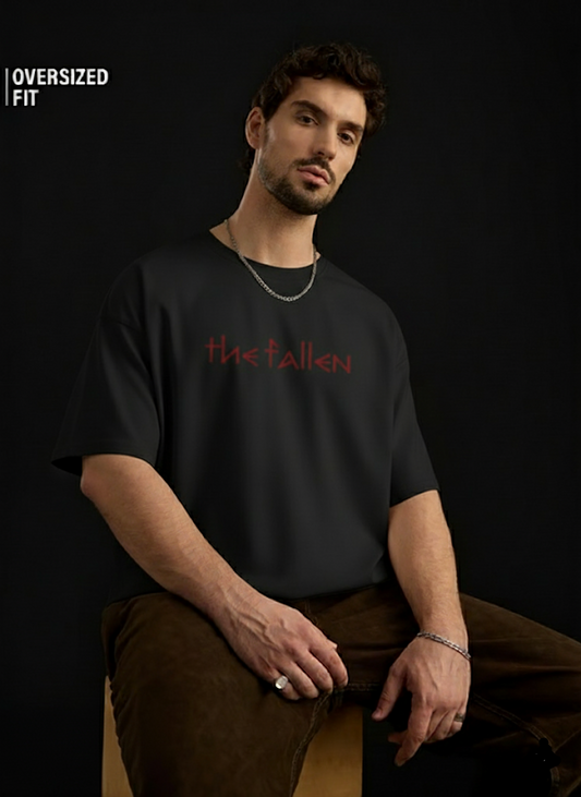 "The Fallen" Oversized Men T-Shirt